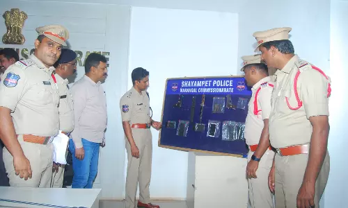 Warangal Police Bust Dasari Surender Gun Gang Warangal Police Bust Dasari Surender Gun Gang