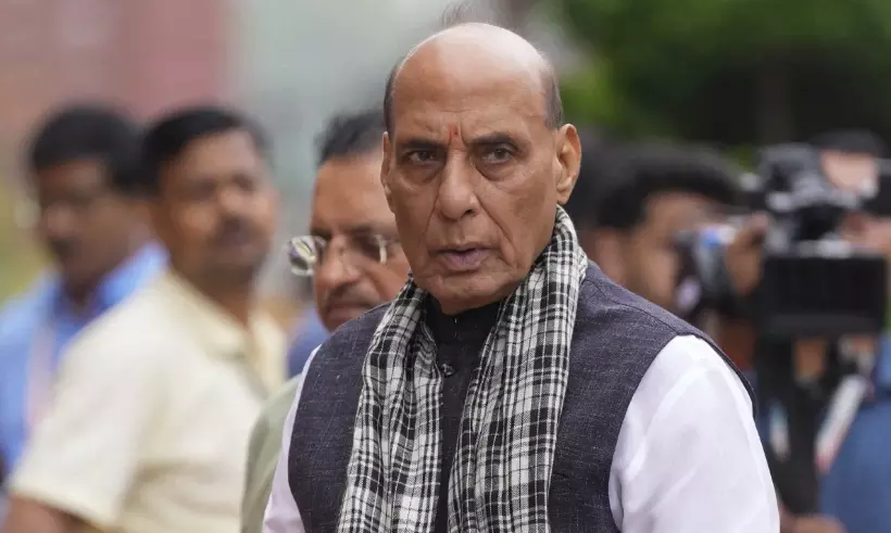 Rajnath: Rahul’s Vote Chori Claim Baseless, Should Move EC with Proof
