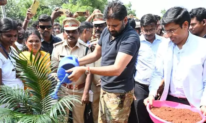 Pawan Kalyan Explores Mamandur Forest, Reviews Red Sanders Operations