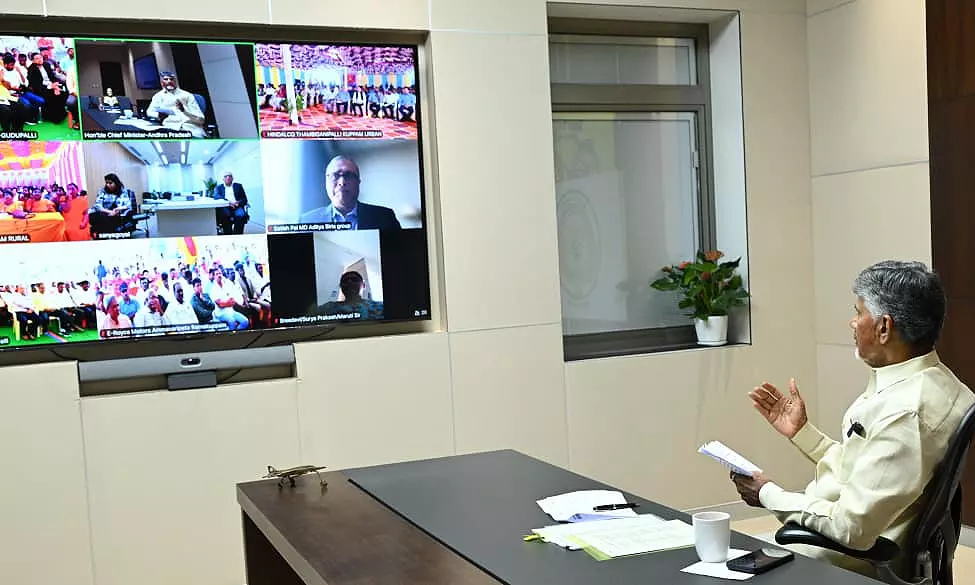 CM Virtually Launches 7 Major Industries For ‘Kuppam’s Transformative Growth’