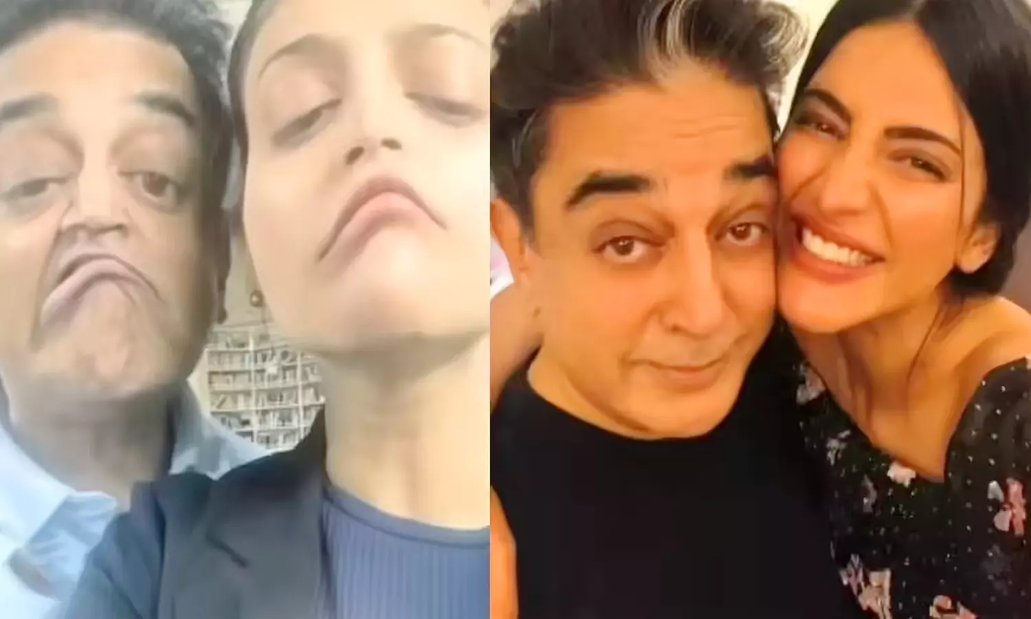 Kamal Haasan Receives The Sweetest Birthday Wish From Daughter Shruti Haasan Kamal Haasan Receives The Sweetest Birthday Wish From Daughter Shruti Haasan