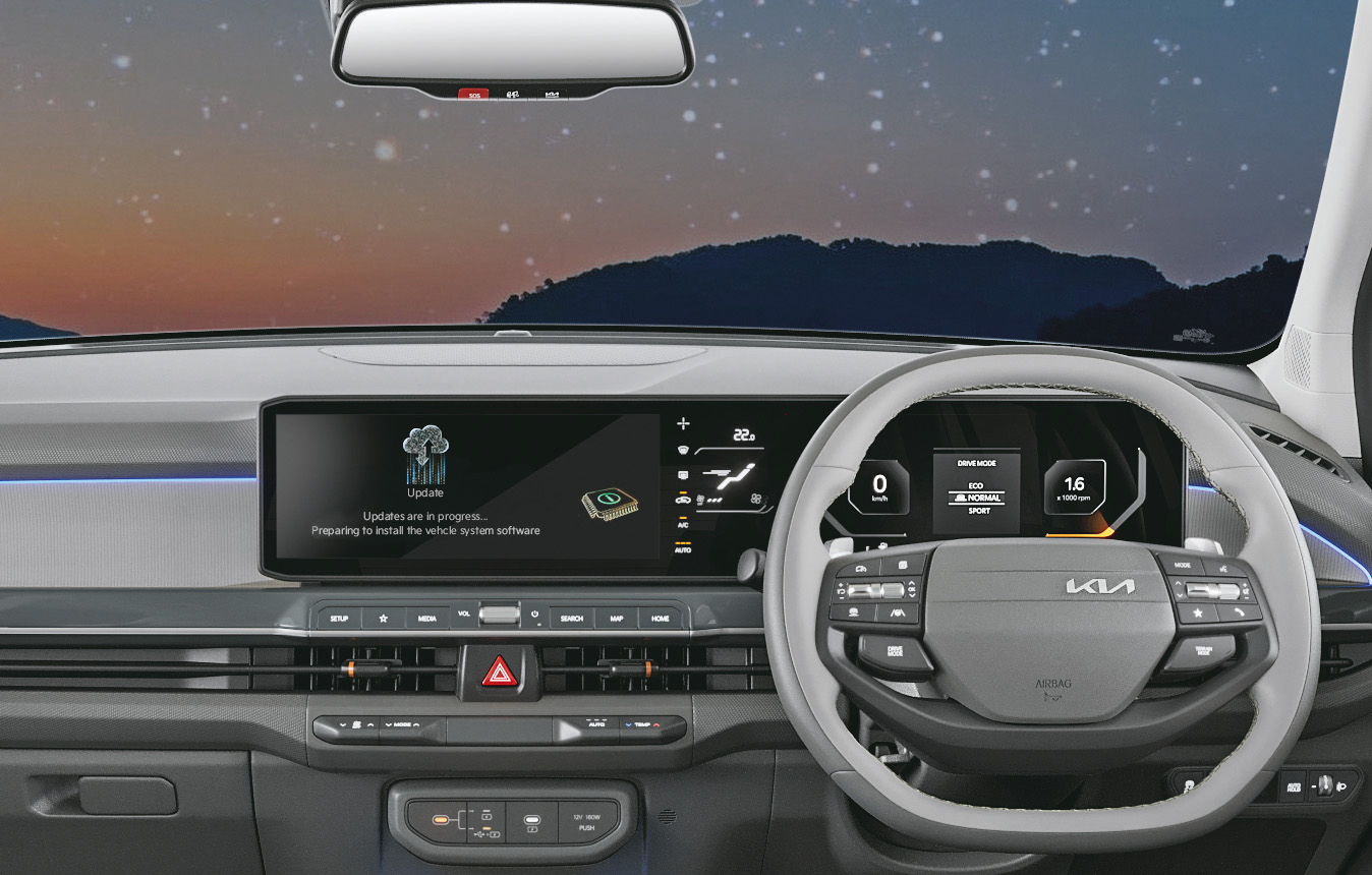 Kia India Pioneers Industry-First Plant Remote OTA Feature