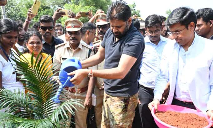 Andhra Pradesh Deputy CM Inaugurates Elephant Camp, Reviews Wildlife Protection Project