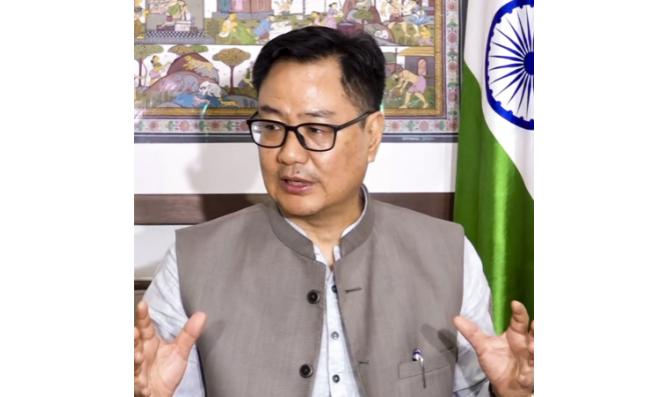 Govt Not To Bring Motion Against Rahul :  Kiren Rijiju