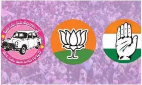 Unlike typical bypoll, Jubilee Hills Witnesses Fierce Contest Between Cong, BRS, BJP