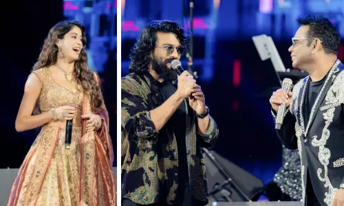 Ram Charan, Janhvi Kapoor Steal The Show at AR Rahman’s Hyderabad Concert