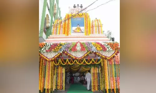 Pithapuram: Harathi Mishap Sparks Fire in Temple Hundi