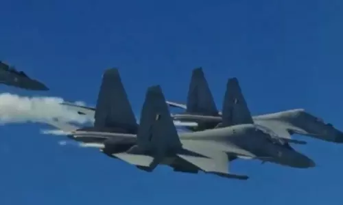 IAF Shows Strength Near Chicken’s Neck Corridor IAF Shows Strength Near Chicken’s Neck Corridor