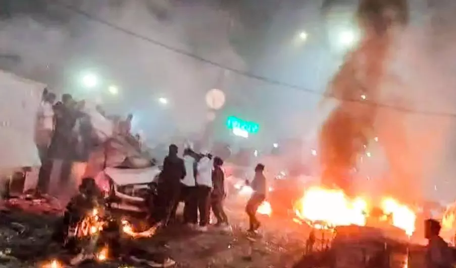 US Says Closely Monitoring Situation After Blast In Delhi Kills At Least 8 People