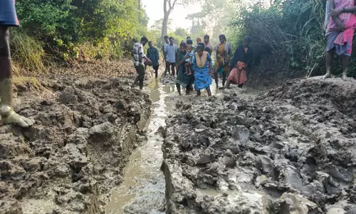 Mudlocked And Overlooked, Vizianagaram And ASR Tribes Await Road Access