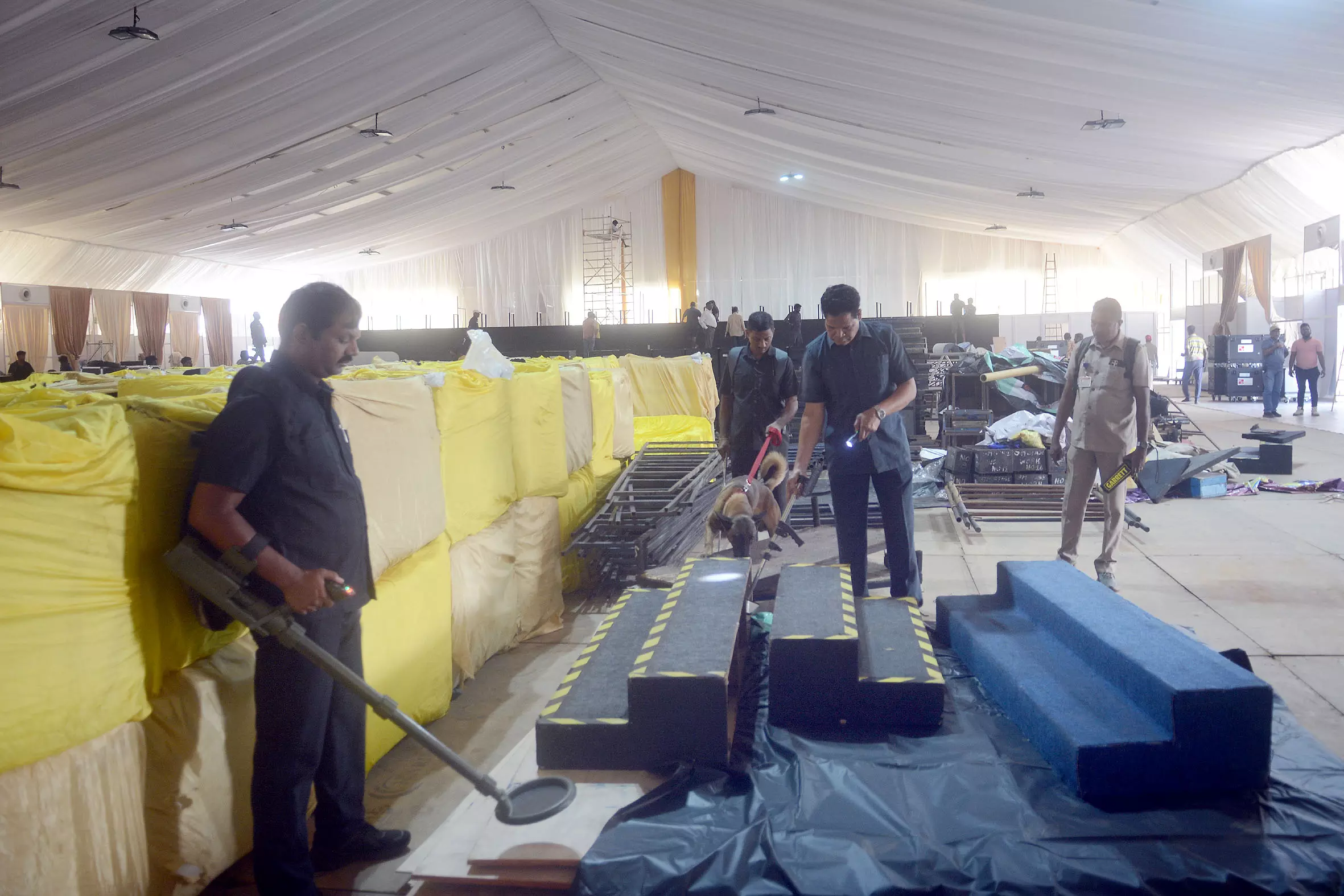 Over 2,500 Police Personnel to Guard Two-Day CII Partnership Summit in Vizag Over 2,500 Police Personnel to Guard Two-Day CII Partnership Summit in Vizag