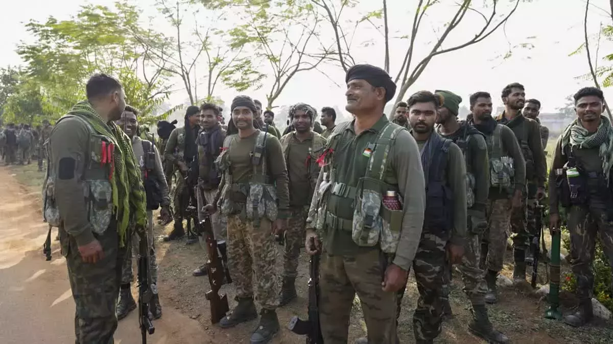 6 Maoists Killed In Ongoing Bijapur Encounter, Automatic Weapons Recovered