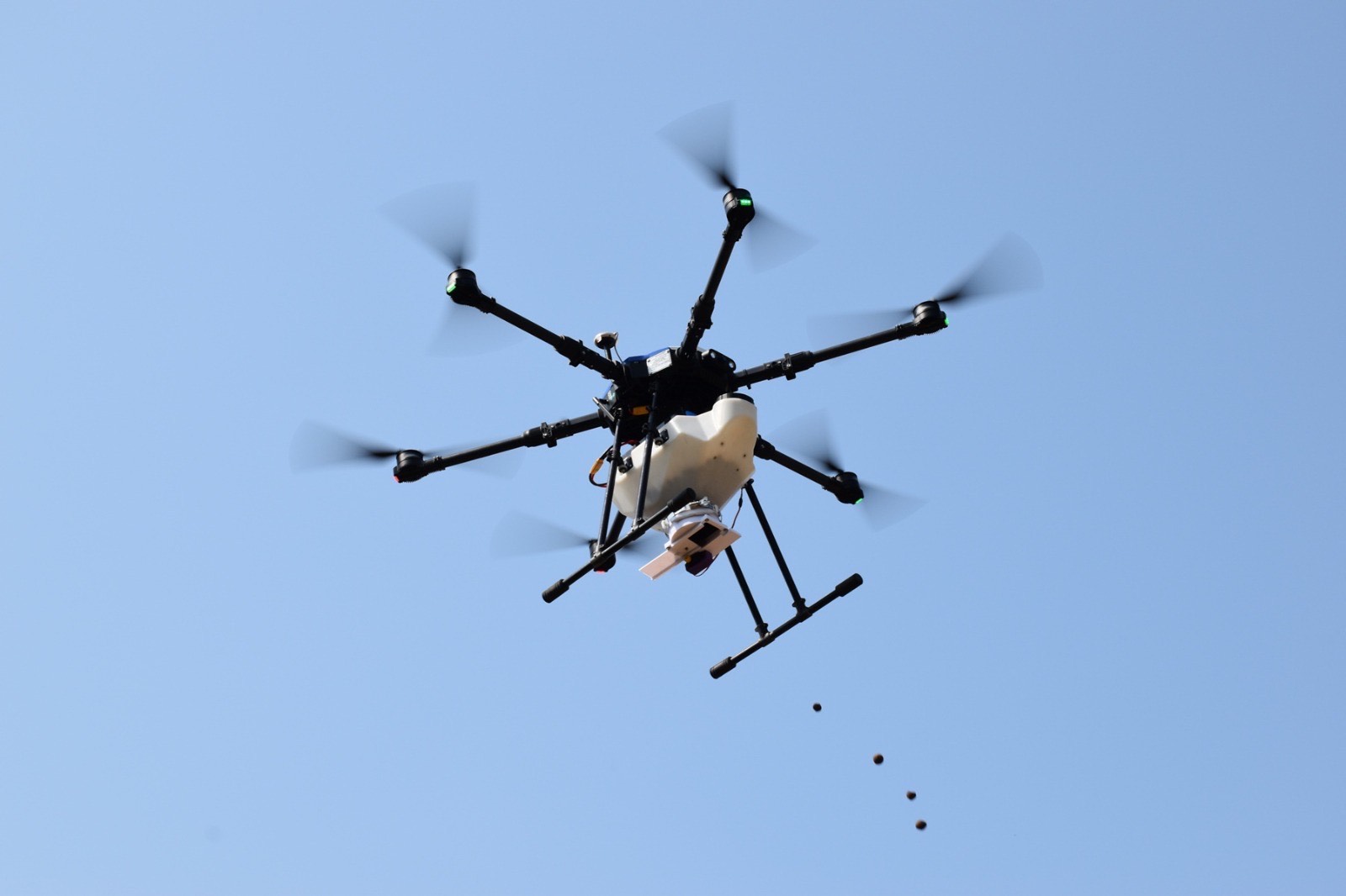 Drones Used in University of Hyderabad Environmental Restoration Experiment