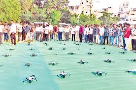 Drones Deployed for First Time to Monitor Jubilee Hills Bypoll in Hyderabad