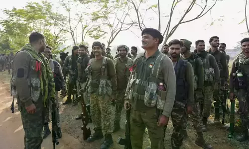 6 Maoists Killed In Ongoing Bijapur Encounter, Automatic Weapons Recovered