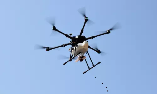 Environmental Restoration Experiment With Drones Kickstarts at UoH