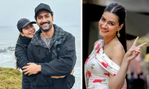 Katrina Kaif’s Gym Playlist Turns Punjabi Thanks to Vicky Kaushal, Reveals Kriti Sanon Katrina Kaif’s Gym Playlist Turns Punjabi Thanks to Vicky Kaushal, Reveals Kriti Sanon