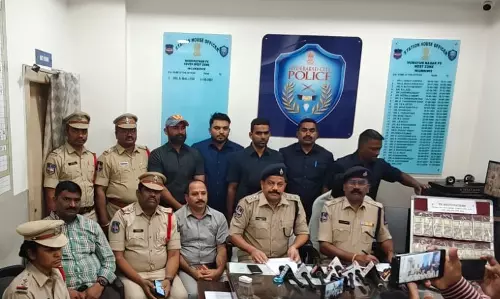 8 Held in Hyderabad for Possessing Counterfeit Currency Notes 8 Held in Hyderabad for Possessing Counterfeit Currency Notes