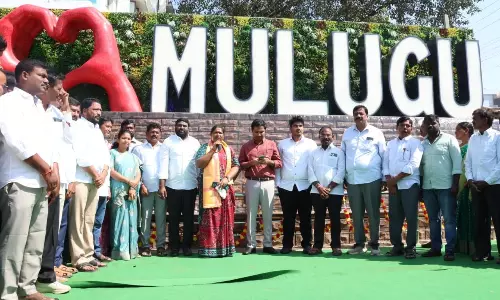 Mulugu Set For Major Tourism Boost, Says Minister Seethakka Mulugu Set For Major Tourism Boost, Says Minister Seethakka