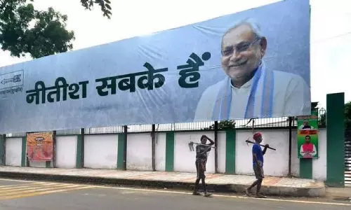 Tiger Abhi Zinda Hai, Bihar Mein Ek Star: Nitish Posters Dominate Patna As NDA Surges Ahead