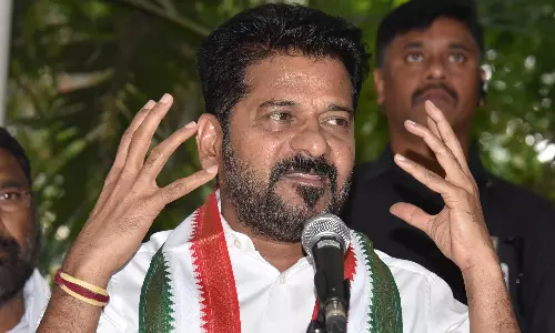 Revanth Says Triumph is Vote for Congress Plans Revanth Says Triumph is Vote for Congress Plans