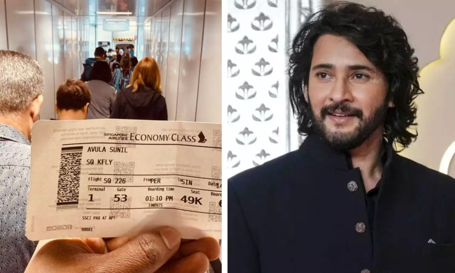 Mahesh Babu Fan Flies 6,817 km From Perth to Hyderabad for GlobeTrotter Event