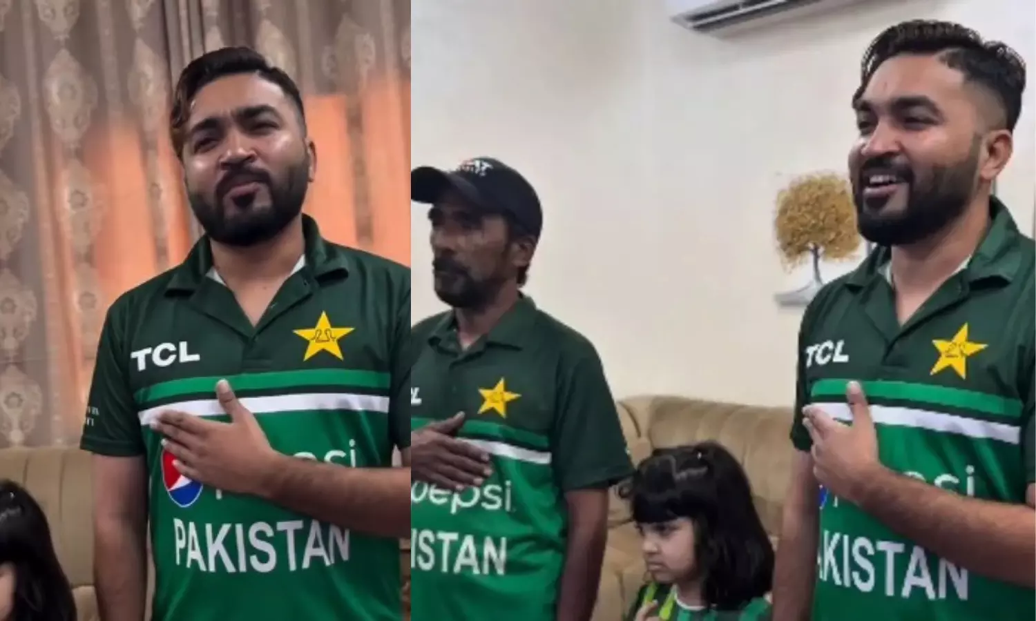 Pakistani Fan Sings Indian National Anthem Pakistani Fan Sings Indian National Anthem