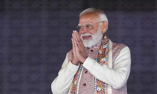 Modi Reviews Under-Construction Bullet Train Station in Surat
