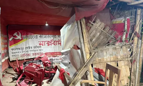 CPI(M) Accuses BJP Supporters Of Vandalising Offices In Tripura Post Bihar Poll Triumph