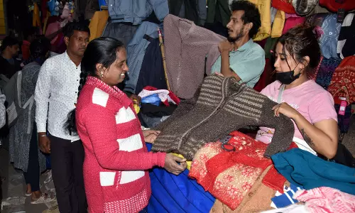 Cold Spell Boosts Woollen Sales in Hyderabad