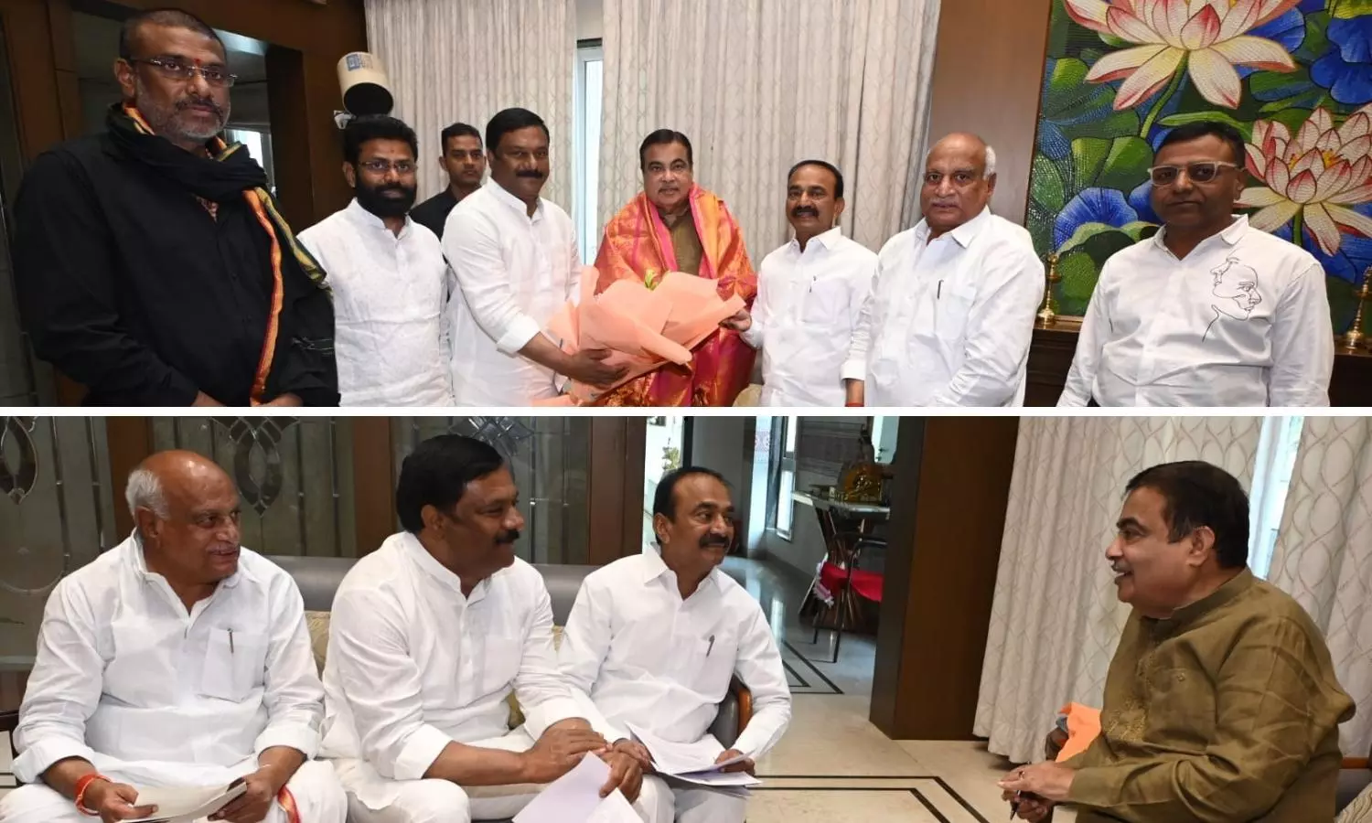 BJP Leaders Urge Gadkari for Faster Flyover Construction to Ease Hyderabad’s Traffic Crisis