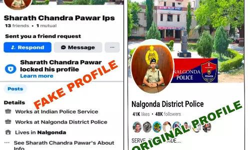 Fake FB Account Created in Nalgonda SP’s Name