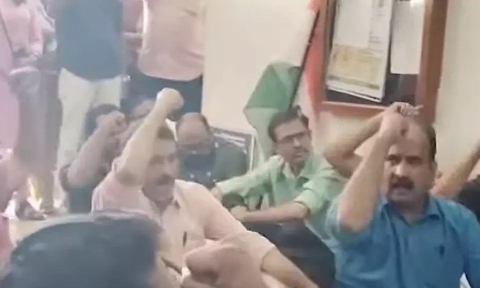 Statewide BLO Protests After Kerala Officer’s Death