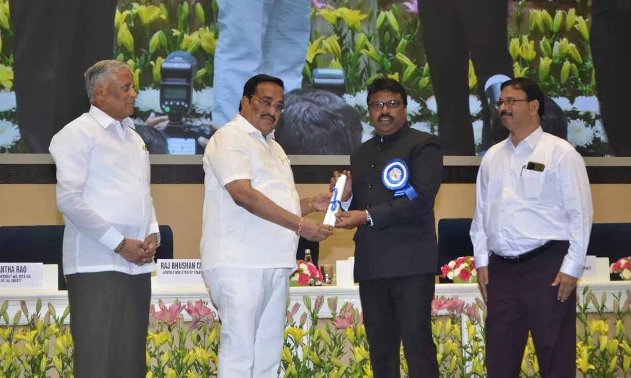 Prakasam District Bags National Award For Watershed Management