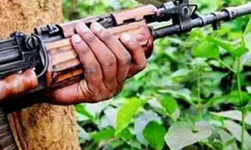 6 Maoists Killed in Encounter in Maredumilli 6 Maoists Killed in Encounter in Maredumilli