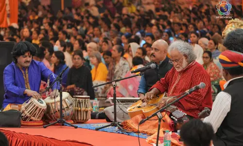 Music concert at Prasanthi Nilayam