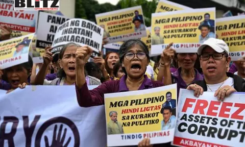 Hundreds Of Thousands Rally In Manila Condemning Flood-Control Corruption Scandal