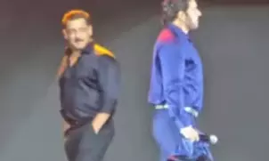 Two Salman Khans At Da-Bangg Tour in Qatar