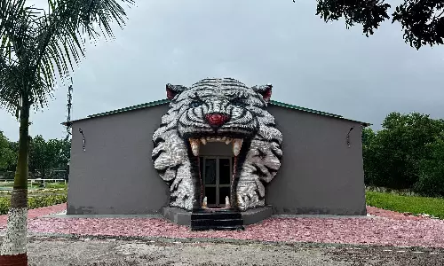 Indias First, Largest 3D Concrete Printed Military Insignia Entrance Arch Unveiled in Jhansi Indias First, Largest 3D Concrete Printed Military Insignia Entrance Arch Unveiled in Jhansi