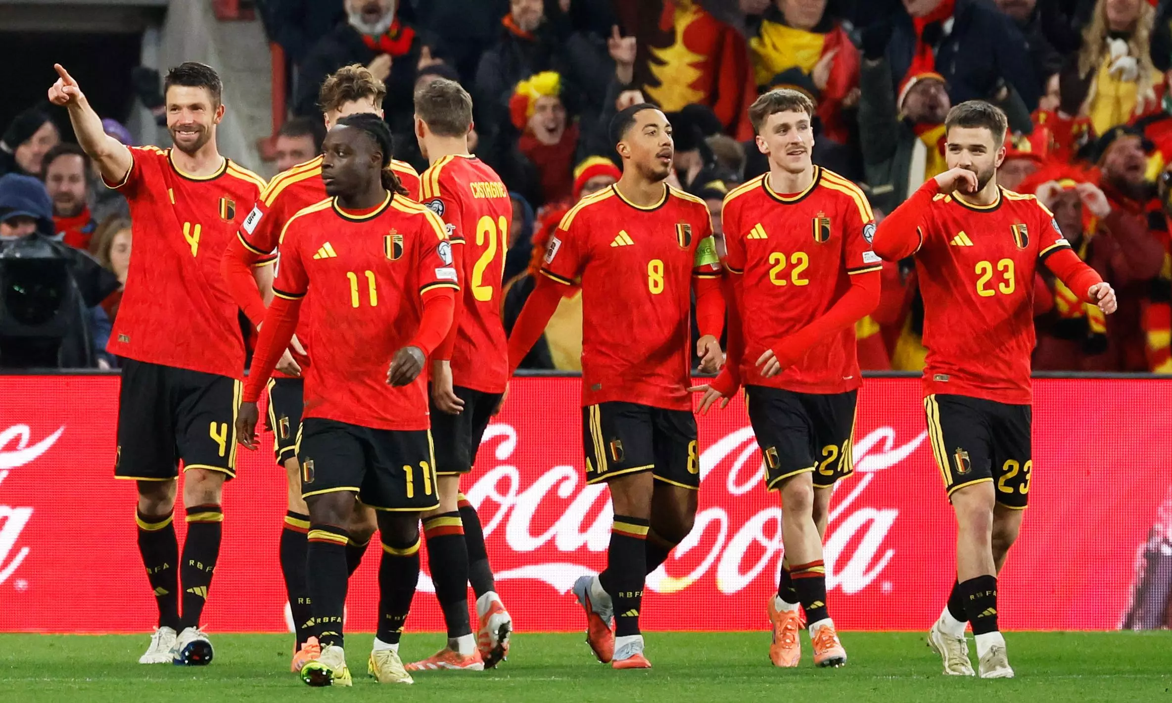 Belgium Thrash Liechtenstein to Book Berth at FIFA World Cup 2026