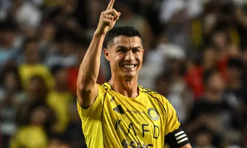 Soccer Superstar Ronaldo Joins Saudi Crown Prince During A White House visit Soccer Superstar Ronaldo Joins Saudi Crown Prince During A White House visit