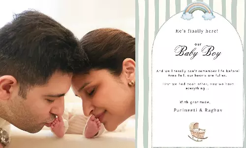 Parineeti Chopra, Raghav Chadha Announce Sons Name