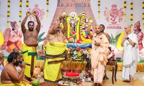 Brahmotsavam at Hare Krishna Golden Temple in Banjara Hills Concludes Brahmotsavam at Hare Krishna Golden Temple in Banjara Hills Concludes