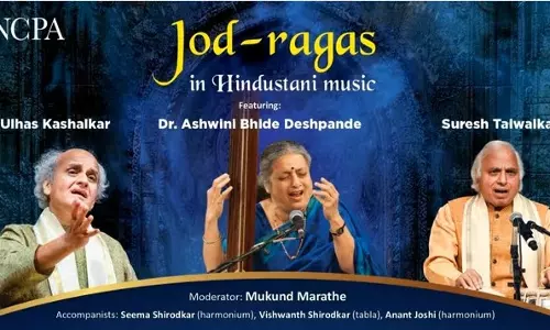 NCPA Hosts Rare Jod-Raga Evening with Ulhas Kashalkar, Ashwini Bhide Deshpande & Suresh Talwalkar