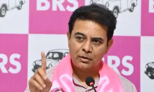 KTR Calls HILTP a ₹5 Lakh Crore Scam