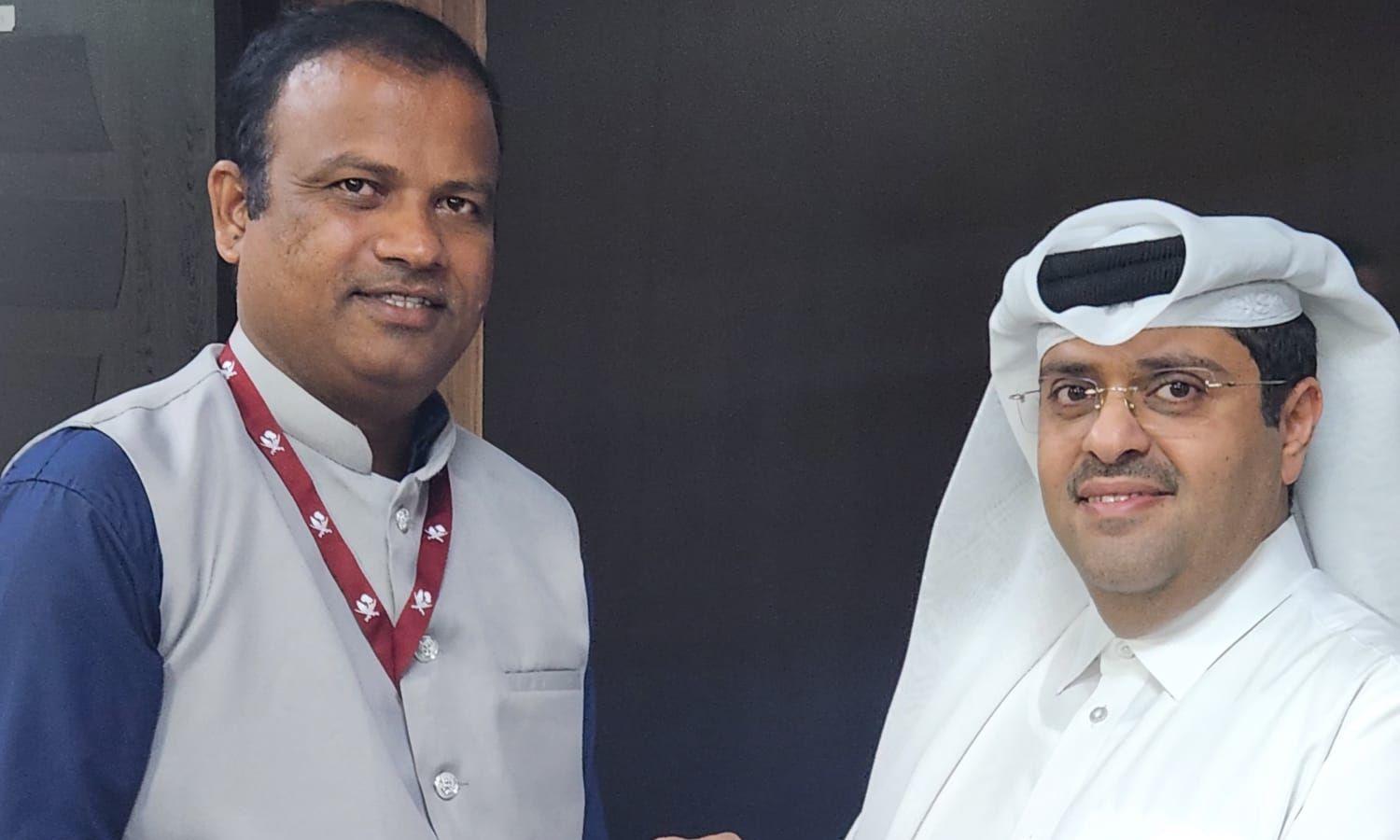 Telangana Youth Appointed as Qatar Labour Ministry Adviser