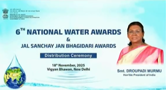 Telangana Collectors Honored for Water Conservation