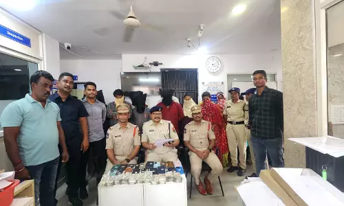 Karimnagar Police Bust Baby Sale Racket; Five Arrested Karimnagar Police Bust Baby Sale Racket; Five Arrested