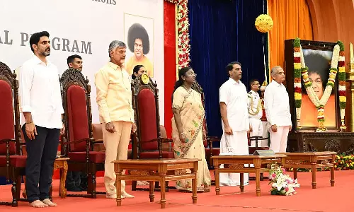 CM Naidu Launches Sri Sathya Sai Tribal Womens Healthcare Initiative