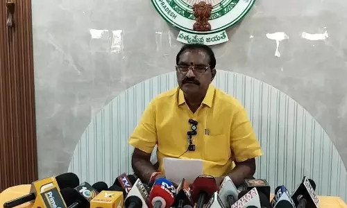 Nimmala Questions Jagan for Writing to CM Naidu on Krishna Waters